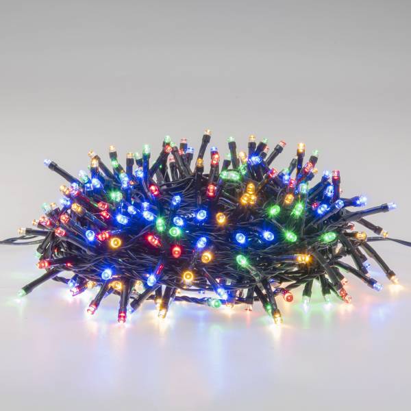 12,5M flerfarvede LED-lyskæder